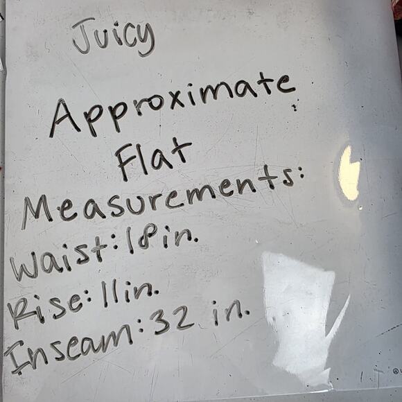 NEW Juicy Couture Pink OG Big Bling Y2K Girly Lounge Velour Track Pants Size XL - Picture 9 of 9